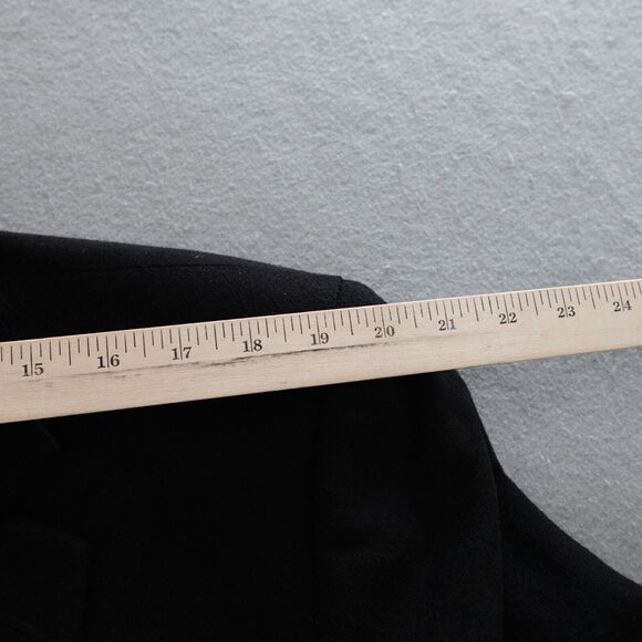 Jos A Bank Blazer Men's 100%‎ Cashmere 2-Button Black • 43R Soft Casual - Picture 8 of 12